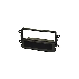 Vauxhall / Opel Movano, Vivaro Single DIN Fascia Adapter Panel DARK GREY Vauxhall / Opel Movano, Vivaro Single DIN Fascia Adapter Panel DARK GREY
