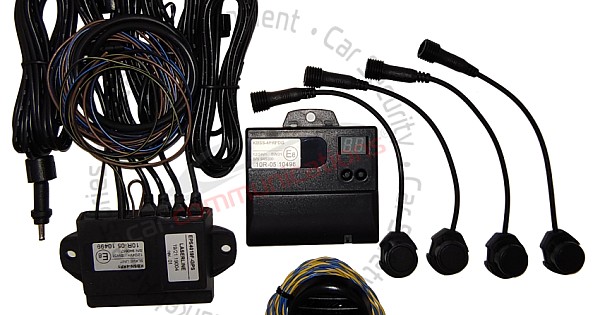 Laserline EPS4019F-GPS - 4-Way Wireless Front Parking Sensor System - 16mm  to 18mm