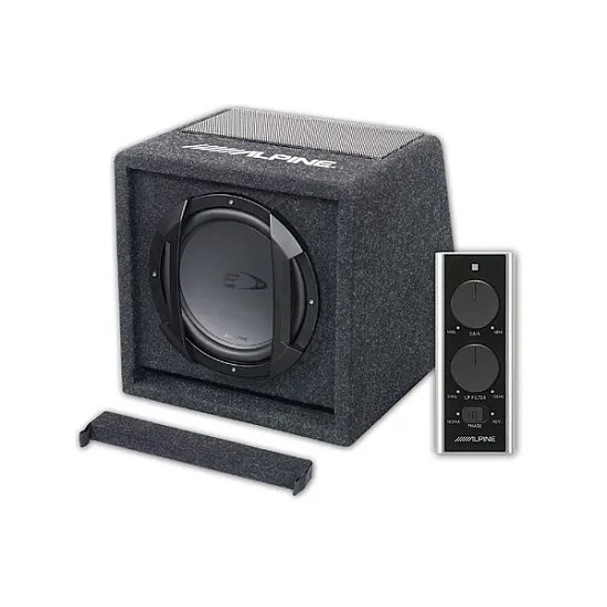 Alpine SWE-815 - 300W 8" 20cm Amplified Subwoofer Bass Box Alpine SWE-815 - 300W 8" 20cm Amplified Subwoofer Bass Box