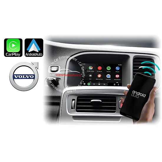 Volvo Apple CarPlay & Android Auto Retrofit Upgrade Sensus Connect Volvo Apple CarPlay & Android Auto Retrofit Upgrade Sensus Connect