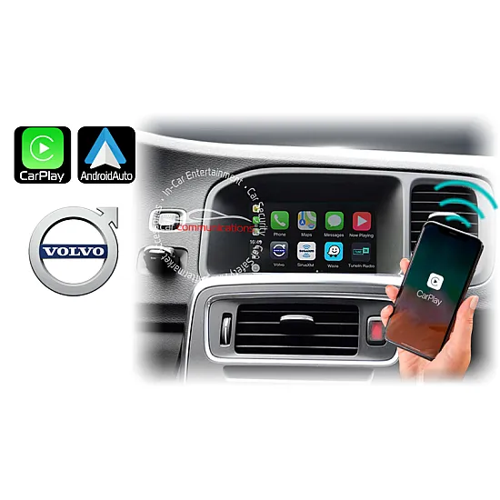 Volvo Apple CarPlay & Android Auto Retrofit Upgrade Sensus Connect Volvo Apple CarPlay & Android Auto Retrofit Upgrade Sensus Connect
