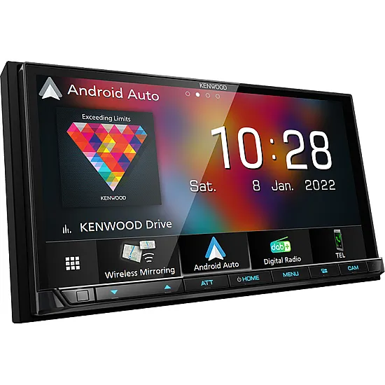 Kenwood DMX8021DABS Car Stereo - Wireless Apple Carplay - Android Auto - DAB Kenwood DMX8021DABS Car Stereo - Wireless Apple Carplay - Android Auto - DAB