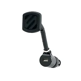 Scosche Magic MOUNT Power with USB charging port for mobile devices - MAG12VI Scosche Magic MOUNT Power with USB charging port for mobile devices - MAG12VI