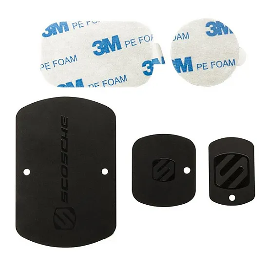 Scosche Magic Mount Replacement Kit Black - MAGRKI Scosche Magic Mount Replacement Kit Black - MAGRKI
