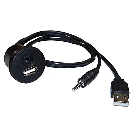 Nissan OEM USB / AUX-IN Socket Adapter - CTNISSANUSB Nissan OEM USB / AUX-IN Socket Adapter - CTNISSANUSB