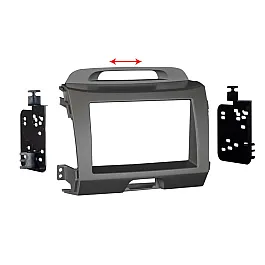 Connects2 Double DIN Stereo Fascia Adapter For Kia - CT23KI35 Connects2 Double DIN Stereo Fascia Adapter For Kia - CT23KI35