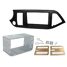 Connects2 Double DIN Stereo Fascia Adapter For Kia - CT23KI36L Connects2 Double DIN Stereo Fascia Adapter For Kia - CT23KI36L