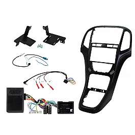 Connects2 Retrofit Car Stereo 2DIN Fitting Kit - Vauxhall Astra - Matt Black - CTKVX42 Connects2 Retrofit Car Stereo 2DIN Fitting Kit - Vauxhall Astra - Matt Black - CTKVX42