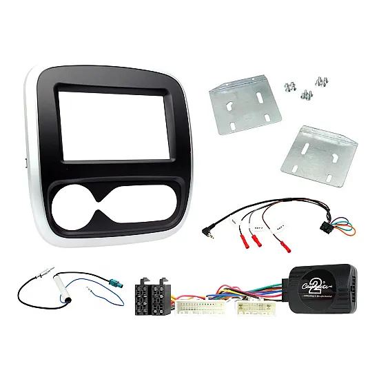 CTKRT10 Renault Trafic Aftermarket Car Stereo Fitting Kit - 2DIN CTKRT10 Renault Trafic Aftermarket Car Stereo Fitting Kit - 2DIN