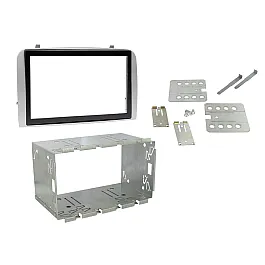 Connects2 Double DIN Black Fascia Plates For Alfa Romeo - CT23AR02 Connects2 Double DIN Black Fascia Plates For Alfa Romeo - CT23AR02