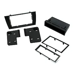 Connects2 Single DIN Stereo Fascia Adapter Black For Jaguar - CT24JG04 Connects2 Single DIN Stereo Fascia Adapter Black For Jaguar - CT24JG04