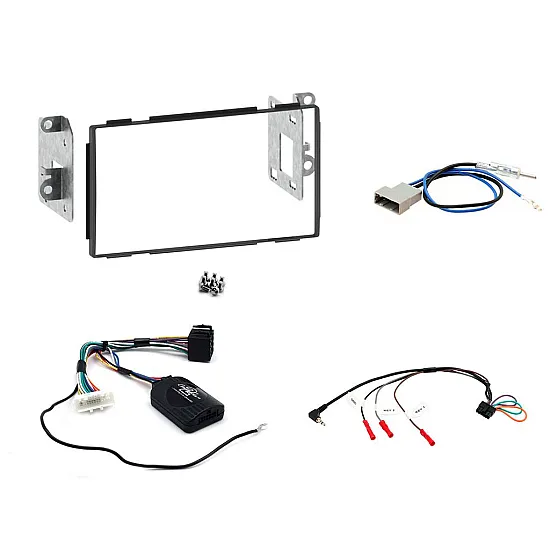 Connects2 Car Stereo Fitting Kit Double DIN Facia Radio Installation For Nissan - CTKNS03 Connects2 Car Stereo Fitting Kit Double DIN Facia Radio Installation For Nissan - CTKNS03