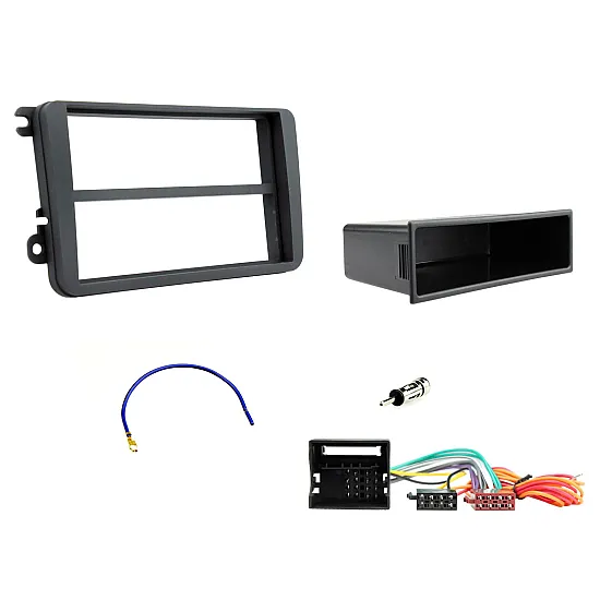 Connects2 Car Stereo Fitting Kit Single DIN Fascia Radio Fitting Kit For Volkswagen - CTKVW01-ISO Connects2 Car Stereo Fitting Kit Single DIN Fascia Radio Fitting Kit For Volkswagen - CTKVW01-ISO