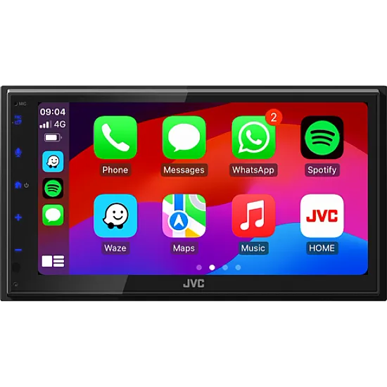 JVC KW-M593BT Touch Screen Car Stereo - Apple Carplay Android Auto Bluetooth USB JVC KW-M593BT Touch Screen Car Stereo - Apple Carplay Android Auto Bluetooth USB