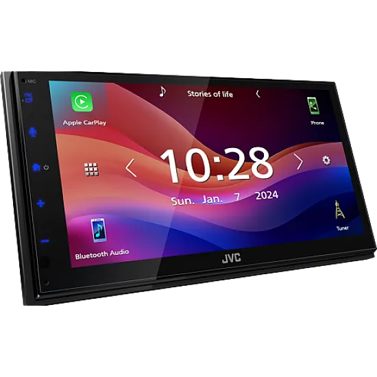 JVC KW-M593BT Touch Screen Car Stereo - Apple Carplay Android Auto Bluetooth USB JVC KW-M593BT Touch Screen Car Stereo - Apple Carplay Android Auto Bluetooth USB