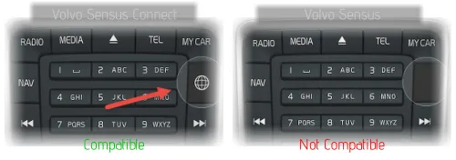 Volvo Sensus Connect Apple Carplay Android Auto Compatibility