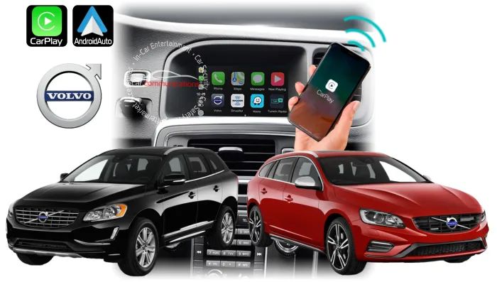 Volvo Sensus Connect Retrofit Apple Carplay & Screen Mirroring