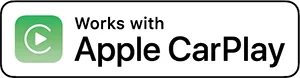 Works with Apple Carplay logo