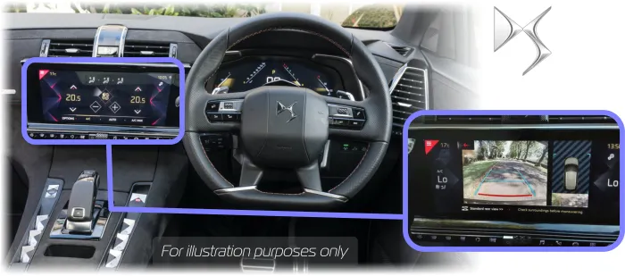 2008 reversing camera screen DS Automobiles DS7 NAC system reversing camera kit screen