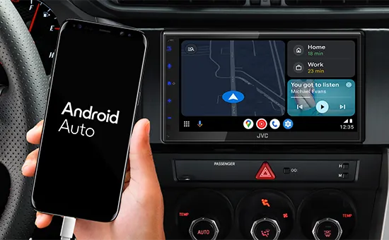JVC KW-M593BT - Works with Android Auto