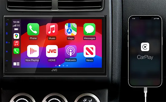 JVC KW-M593BT - Works with Apple CarPlay