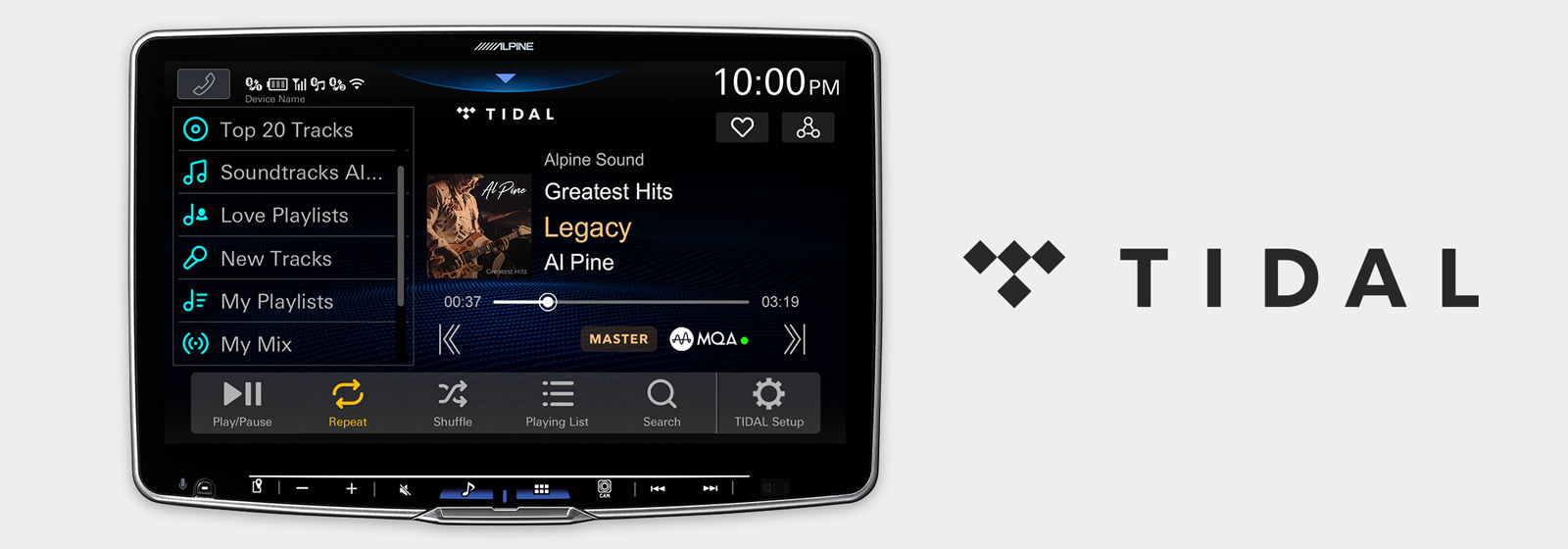 TIDAL Hi-Res Audio App