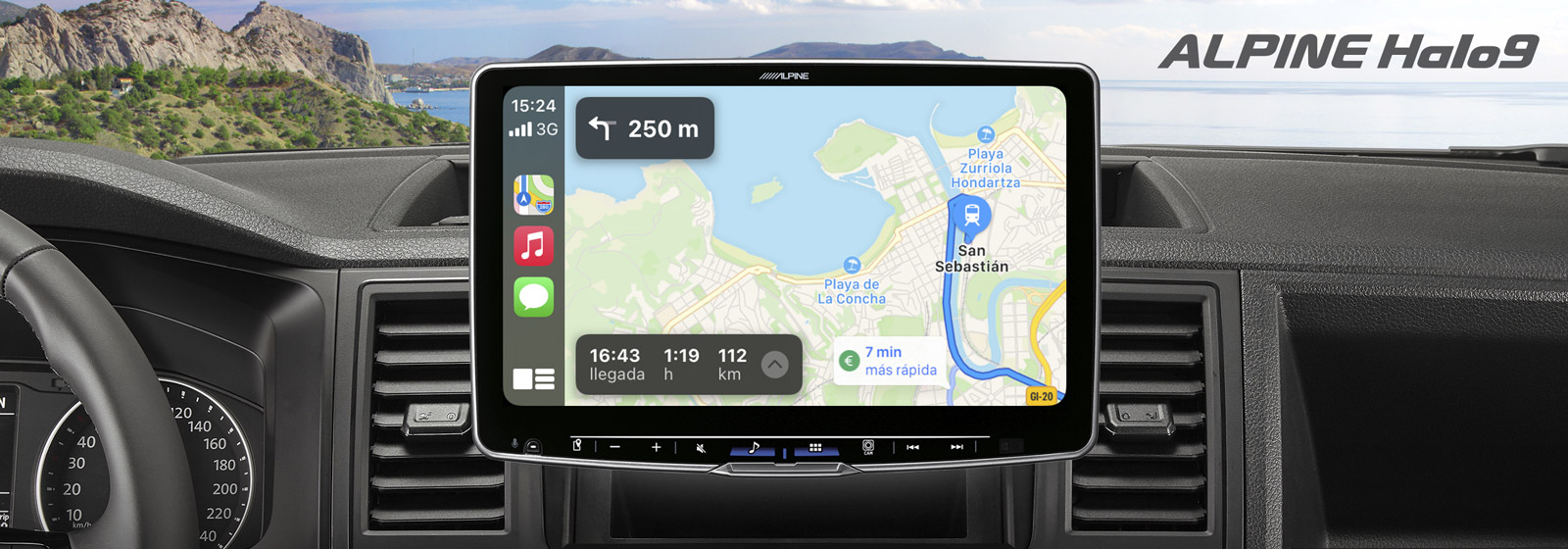 Alpine 2nd Generation Halo11 iLX-F115T6 DAB+ digital radio, Apple CarPlay and Android Auto