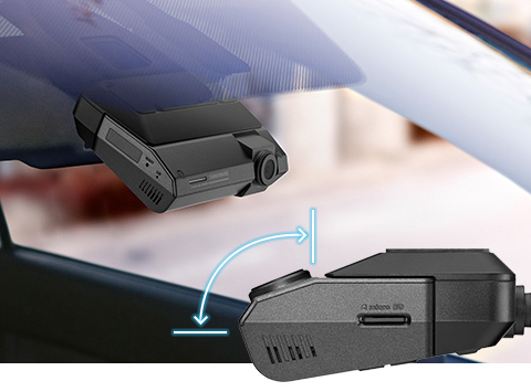 Thinkware F790 Secure Yet Adjustable And Detachable
